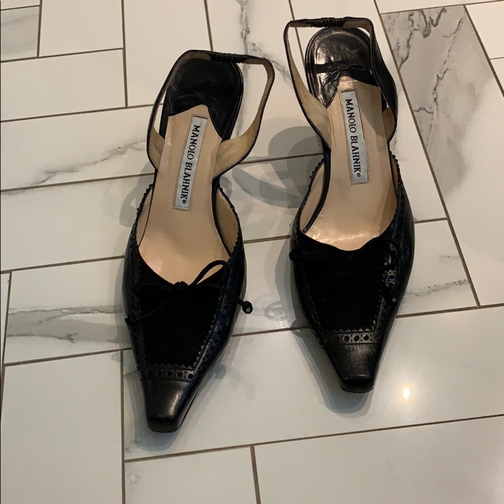 Manolo Blahnik heel